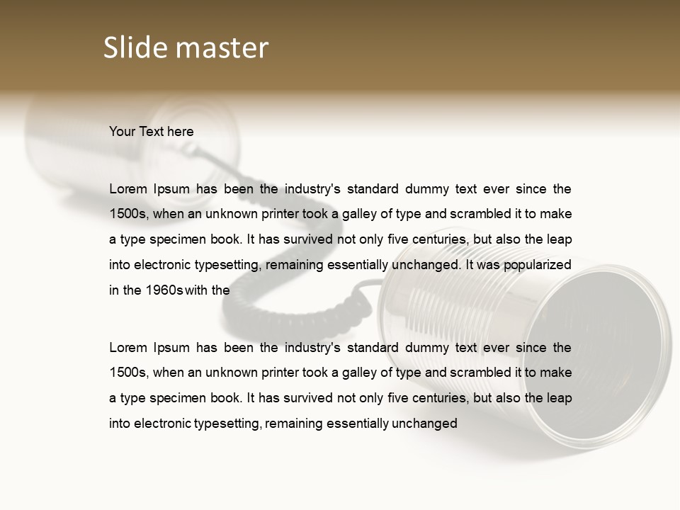 Smoked Saltwater Maternity PowerPoint Template