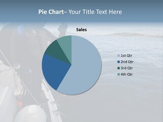 A Man In Scuba Gear Standing On A Boat PowerPoint Template