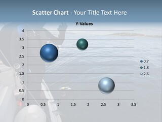 A Man In Scuba Gear Standing On A Boat PowerPoint Template