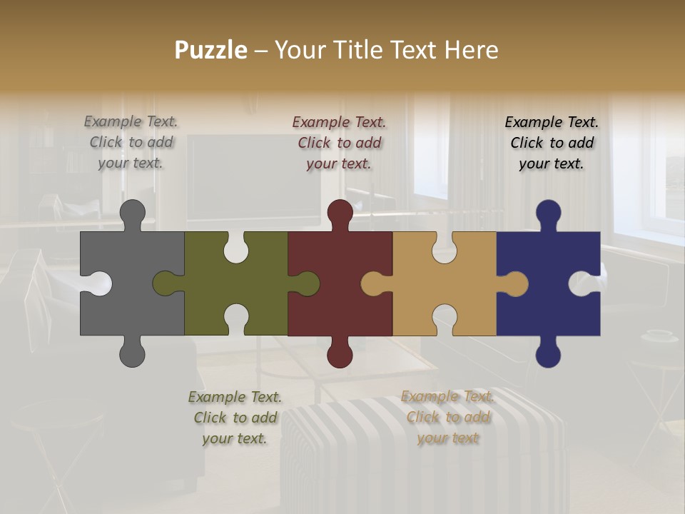 Delivering Transport Motorway PowerPoint Template