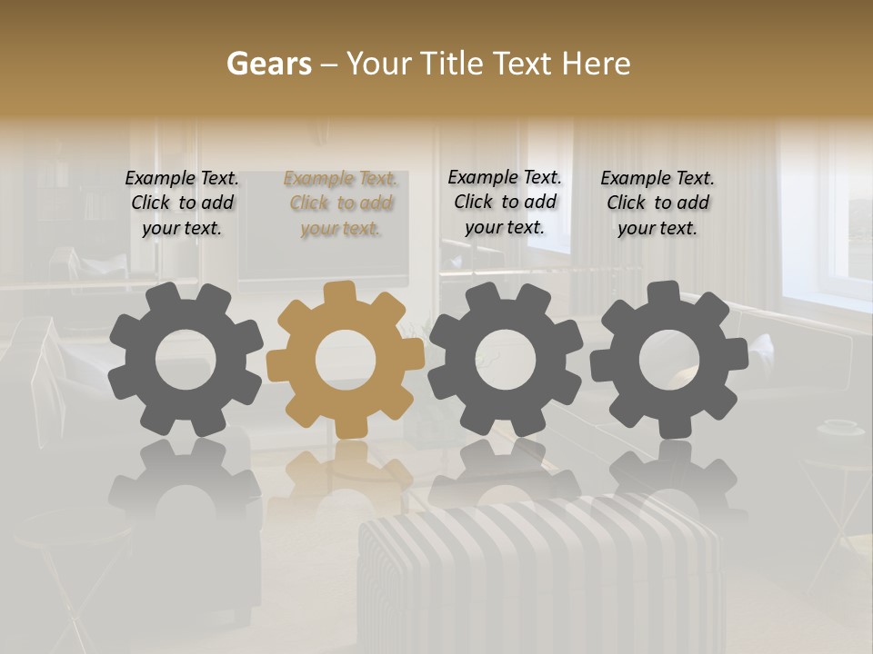 Delivering Transport Motorway PowerPoint Template