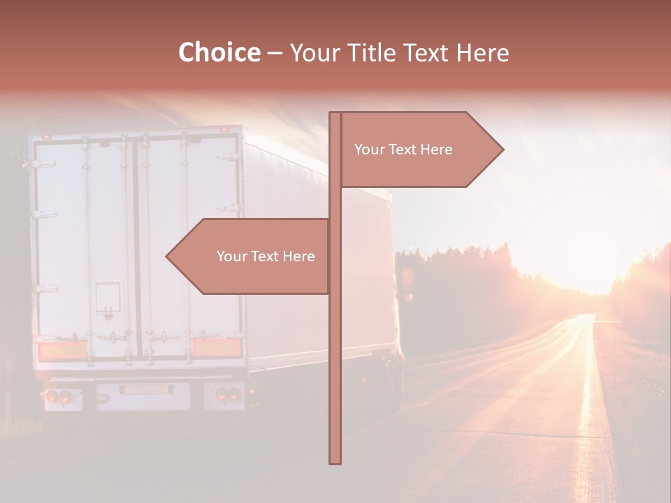 Technology Touch Decide PowerPoint Template