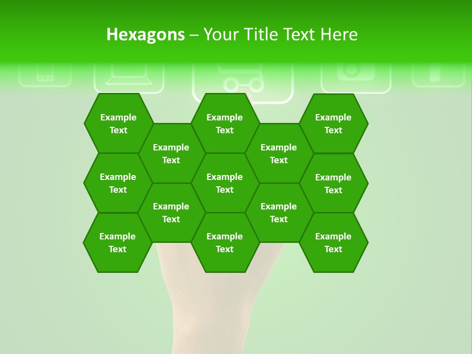 Technology Touch Decide PowerPoint Template