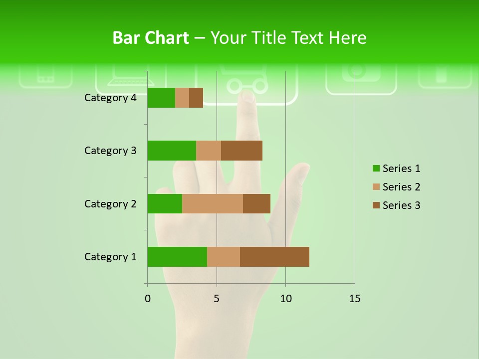 Technology Touch Decide PowerPoint Template