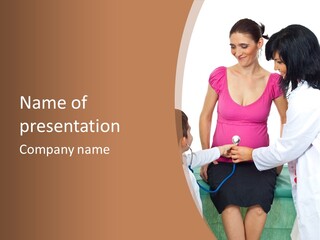 Examine Professional Specialist PowerPoint Template