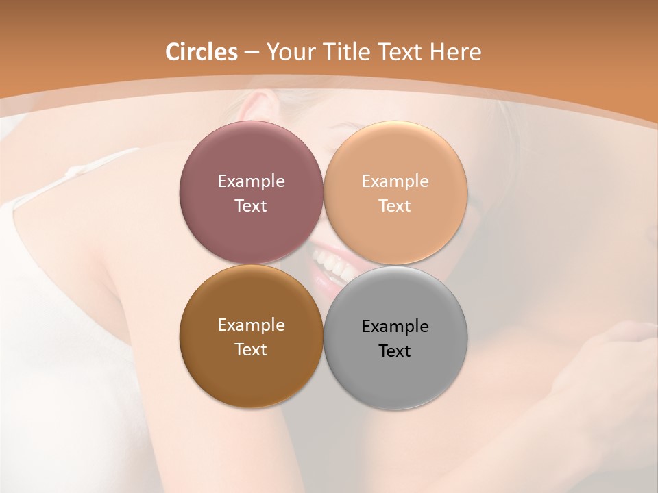 Hug Happy Girlfriend PowerPoint Template