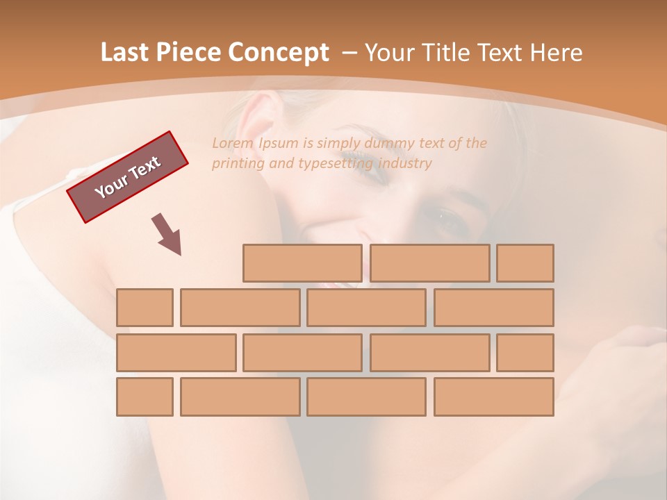 Hug Happy Girlfriend PowerPoint Template