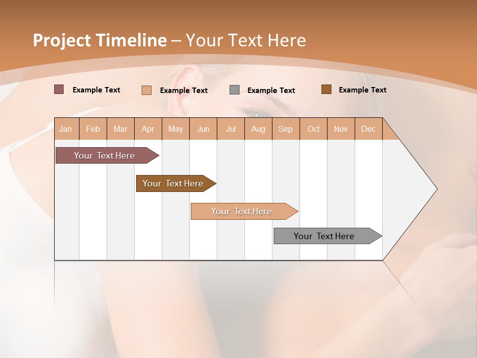 Hug Happy Girlfriend PowerPoint Template