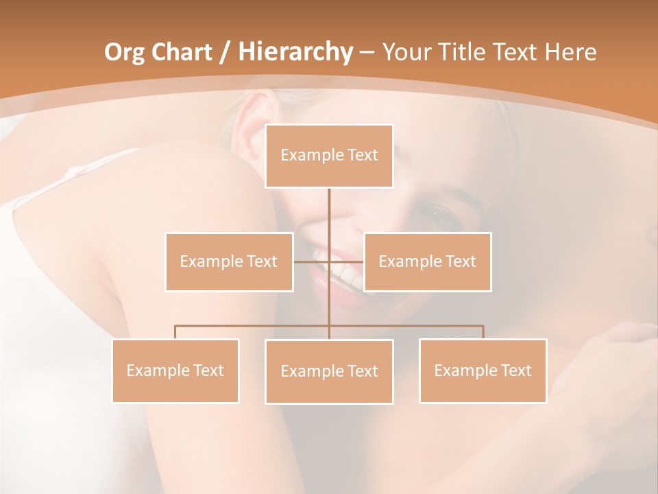 Hug Happy Girlfriend PowerPoint Template