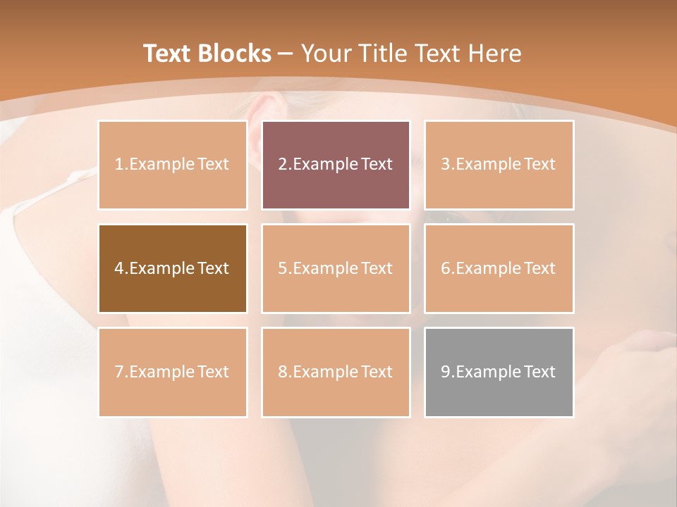 Hug Happy Girlfriend PowerPoint Template