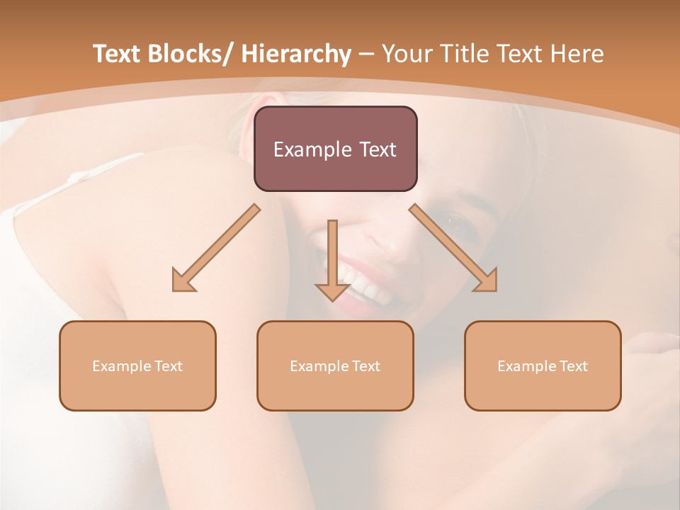 Hug Happy Girlfriend PowerPoint Template