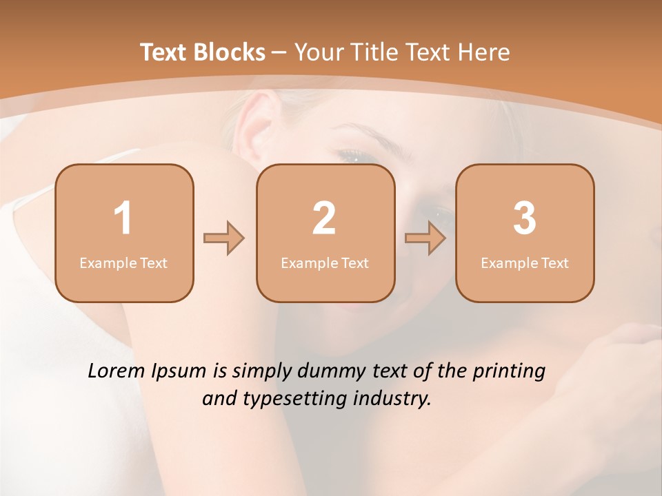 Hug Happy Girlfriend PowerPoint Template