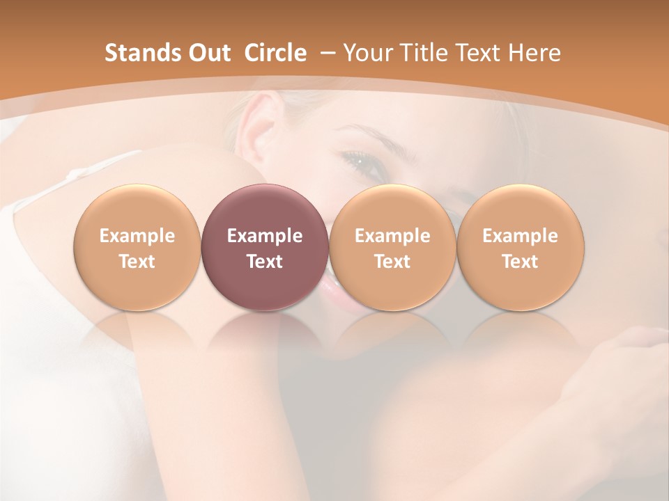 Hug Happy Girlfriend PowerPoint Template