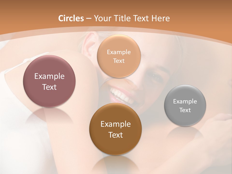 Hug Happy Girlfriend PowerPoint Template