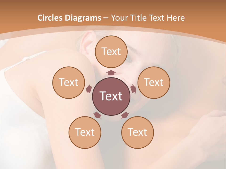 Hug Happy Girlfriend PowerPoint Template