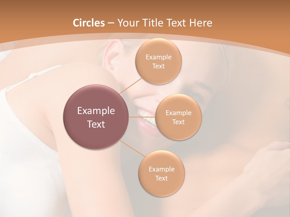 Hug Happy Girlfriend PowerPoint Template