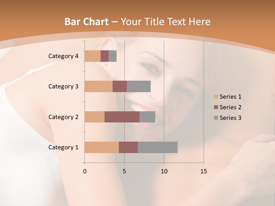 Hug Happy Girlfriend PowerPoint Template