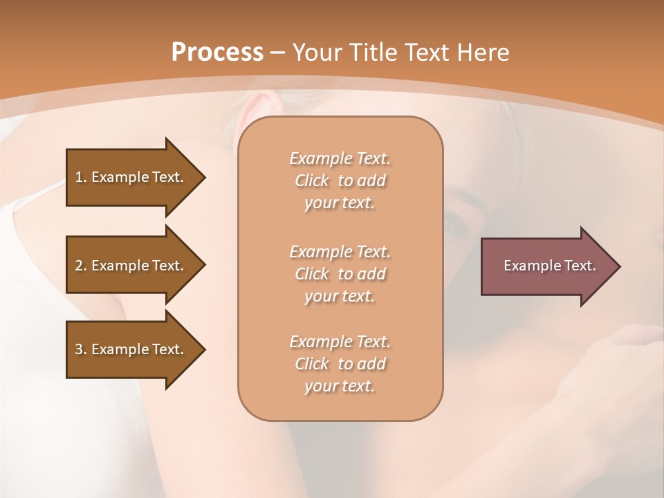 Hug Happy Girlfriend PowerPoint Template