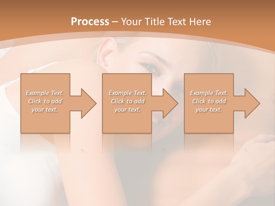 Hug Happy Girlfriend PowerPoint Template