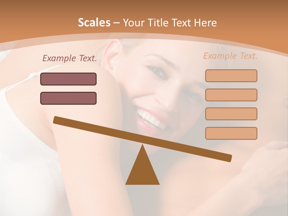 Hug Happy Girlfriend PowerPoint Template