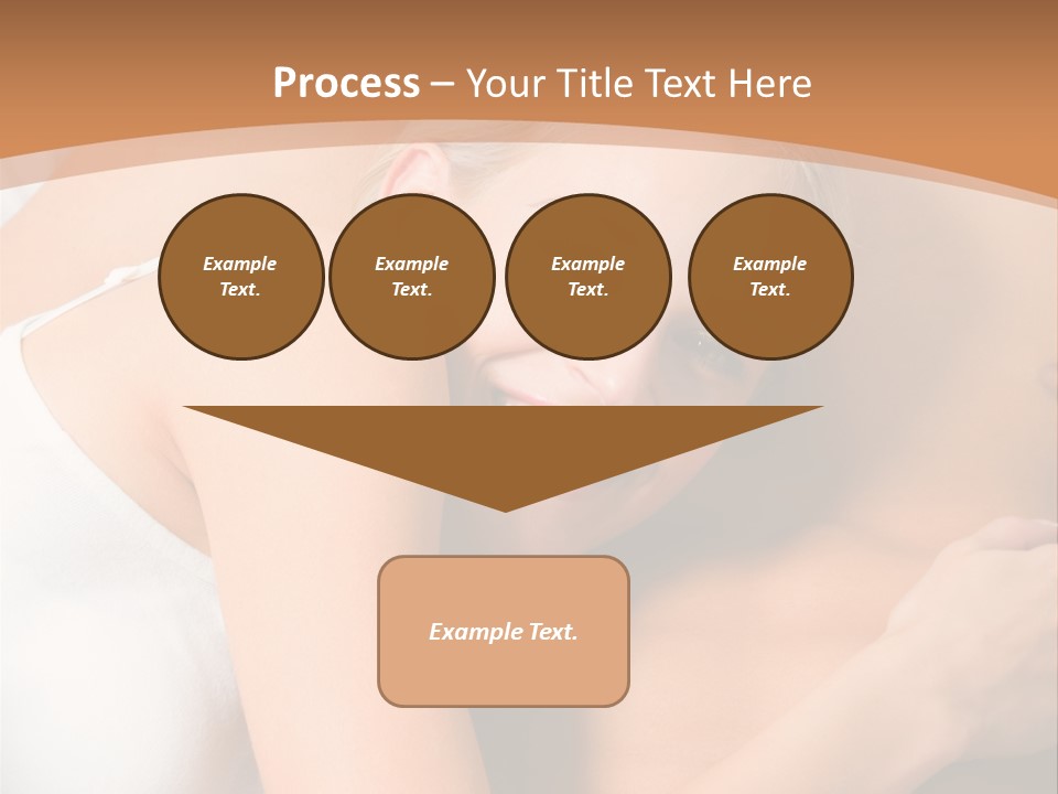 Hug Happy Girlfriend PowerPoint Template