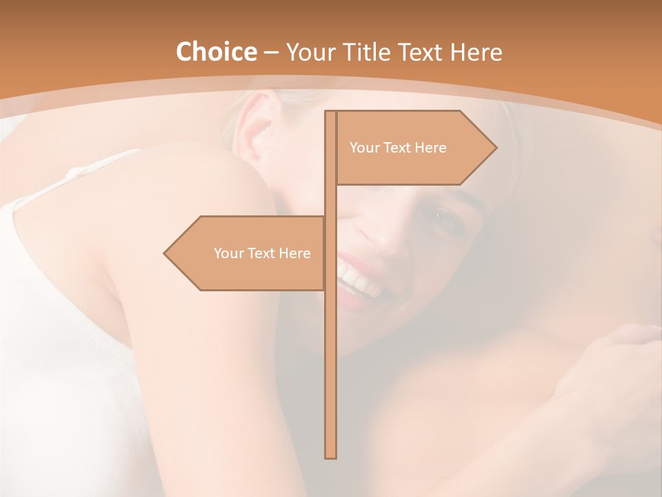 Hug Happy Girlfriend PowerPoint Template