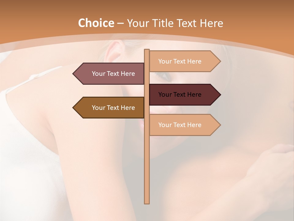 Hug Happy Girlfriend PowerPoint Template