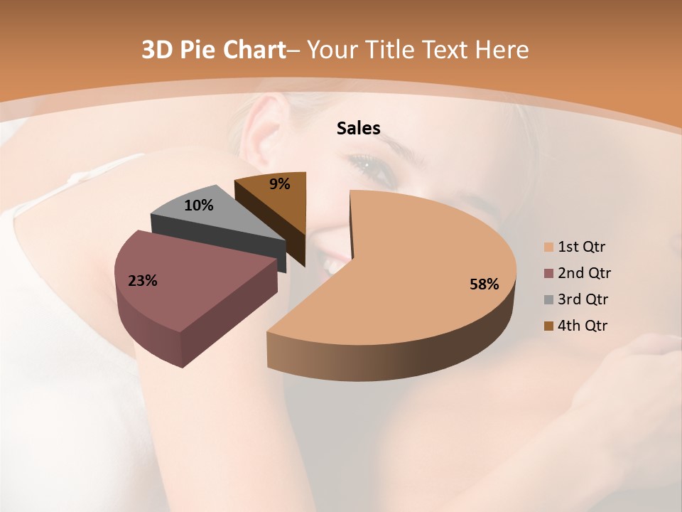 Hug Happy Girlfriend PowerPoint Template