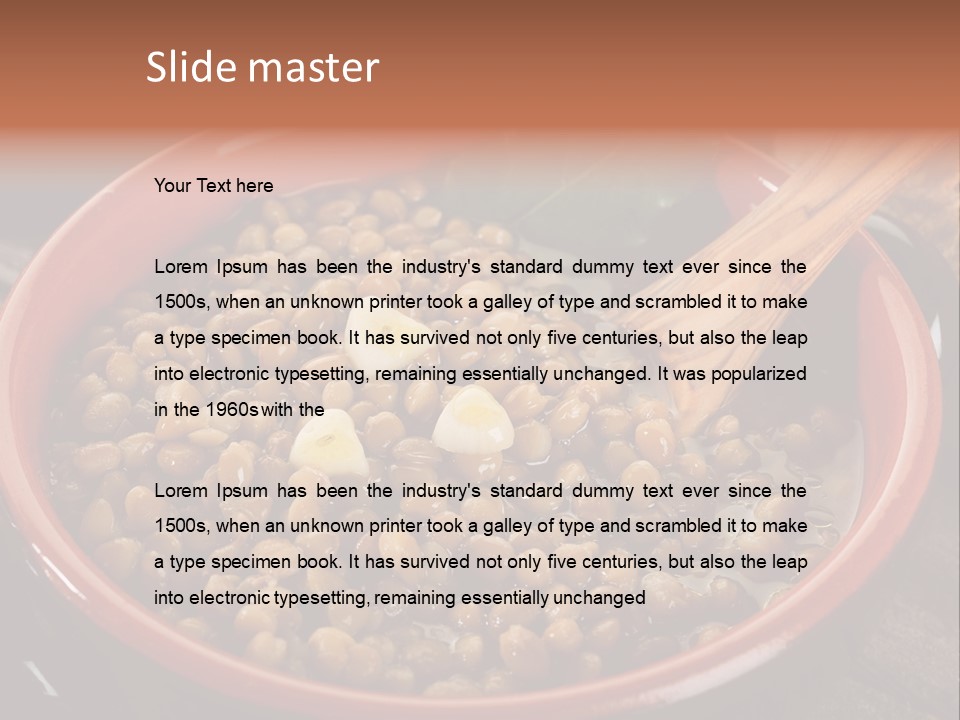 Vegetable Traditional Nature PowerPoint Template