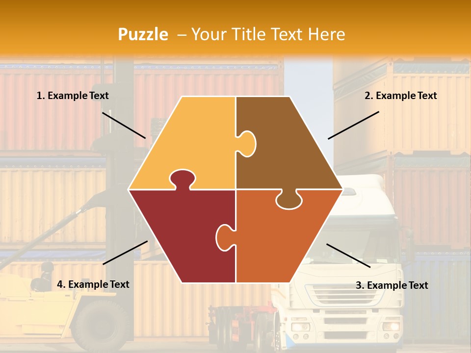 Blue Load Commercial PowerPoint Template