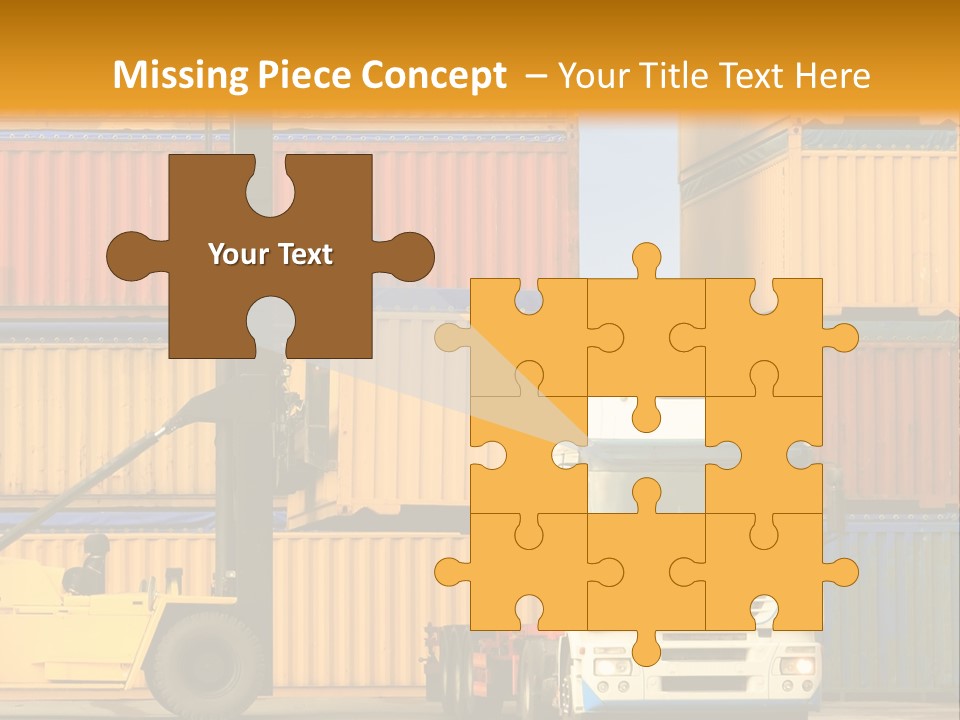 Blue Load Commercial PowerPoint Template