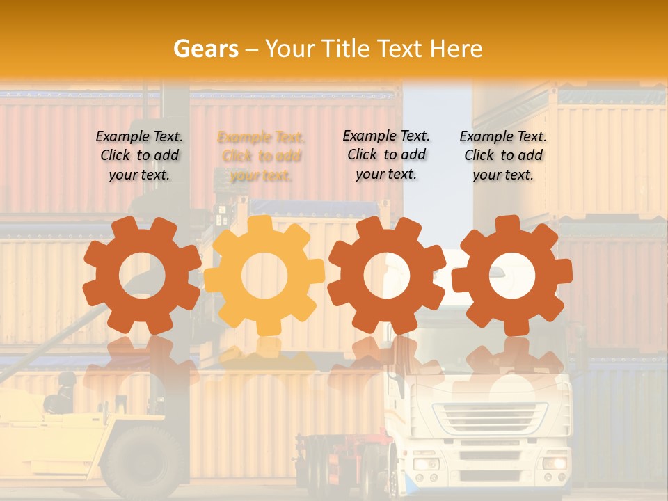 Blue Load Commercial PowerPoint Template