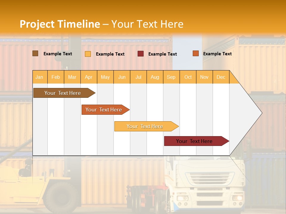 Blue Load Commercial PowerPoint Template