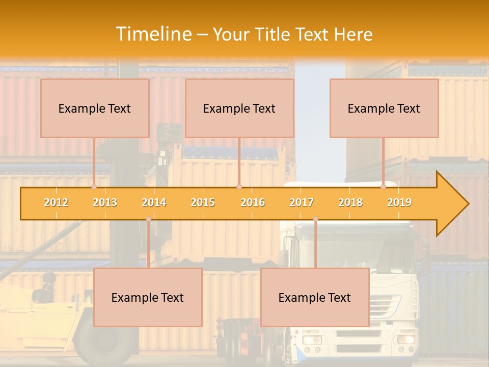 Blue Load Commercial PowerPoint Template