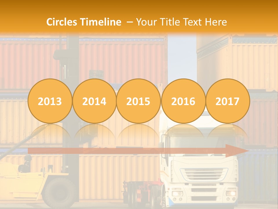 Blue Load Commercial PowerPoint Template