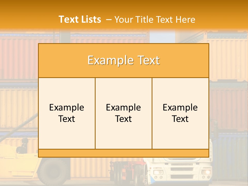 Blue Load Commercial PowerPoint Template