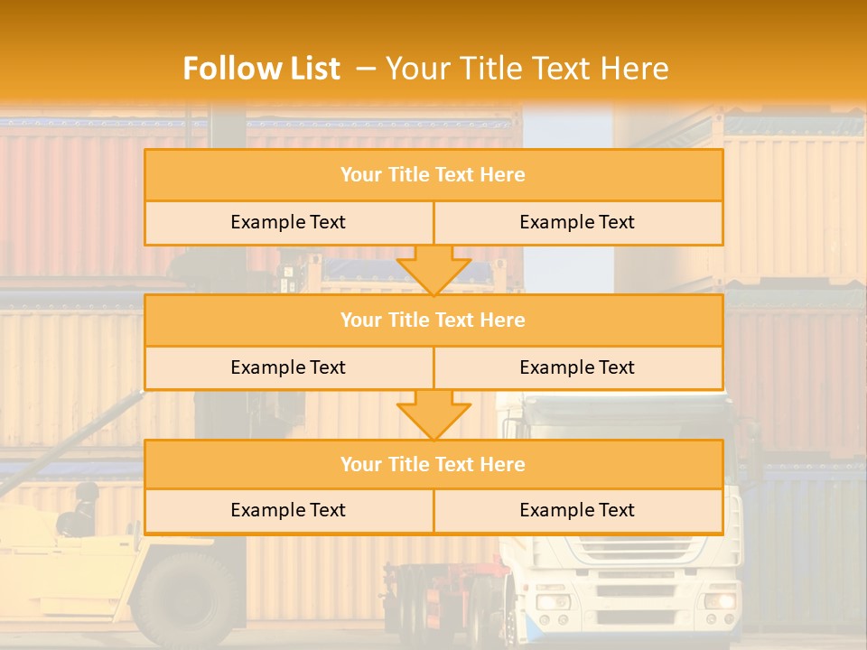 Blue Load Commercial PowerPoint Template