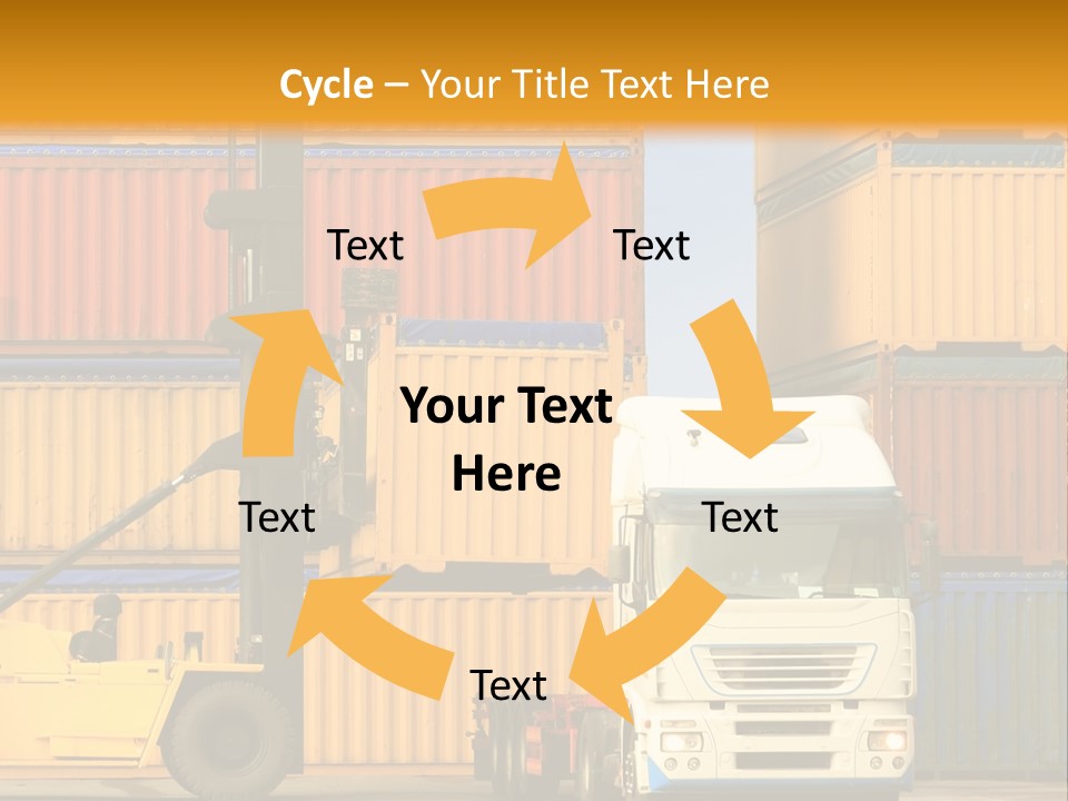 Blue Load Commercial PowerPoint Template