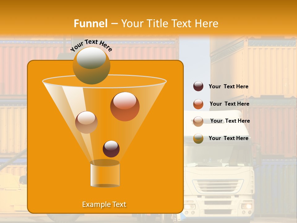 Blue Load Commercial PowerPoint Template