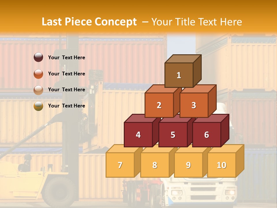 Blue Load Commercial PowerPoint Template