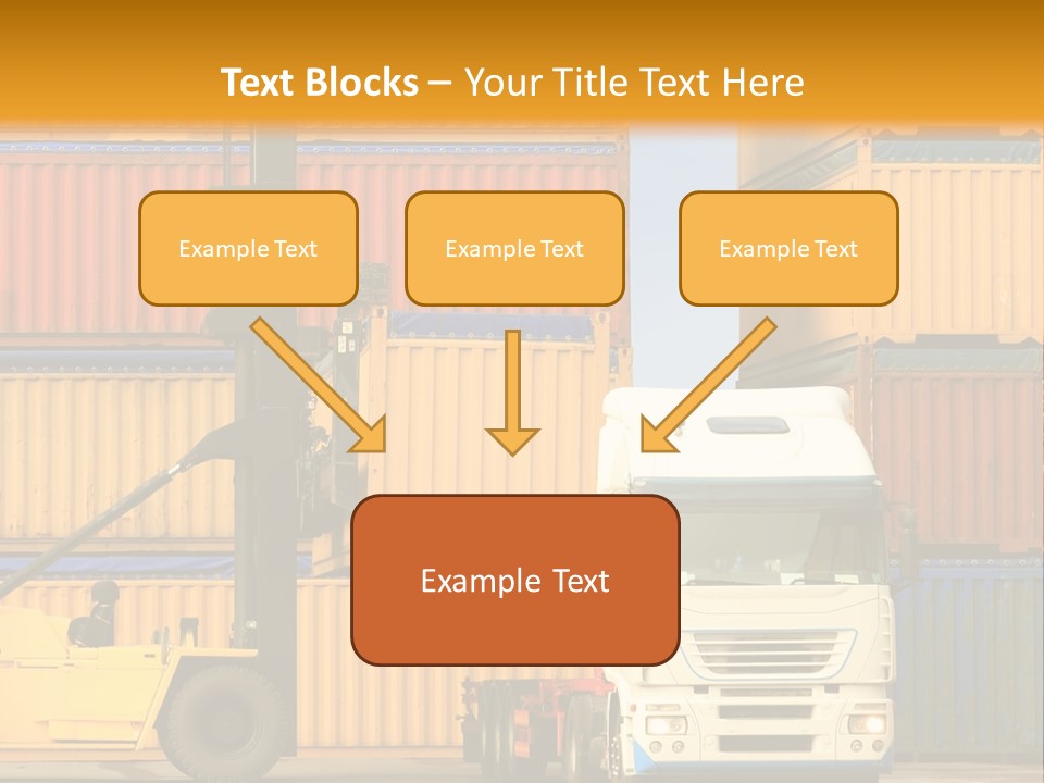 Blue Load Commercial PowerPoint Template