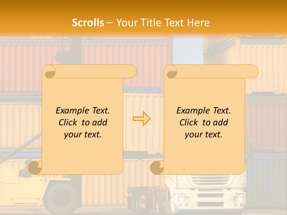Blue Load Commercial PowerPoint Template