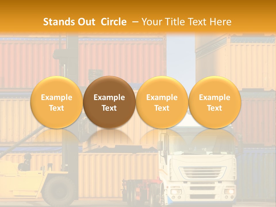 Blue Load Commercial PowerPoint Template