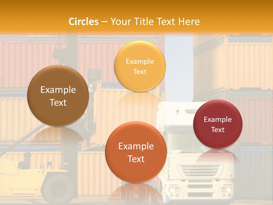 Blue Load Commercial PowerPoint Template