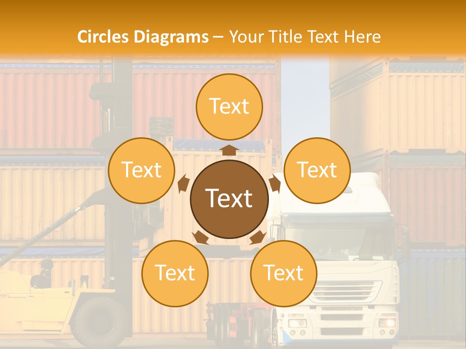 Blue Load Commercial PowerPoint Template