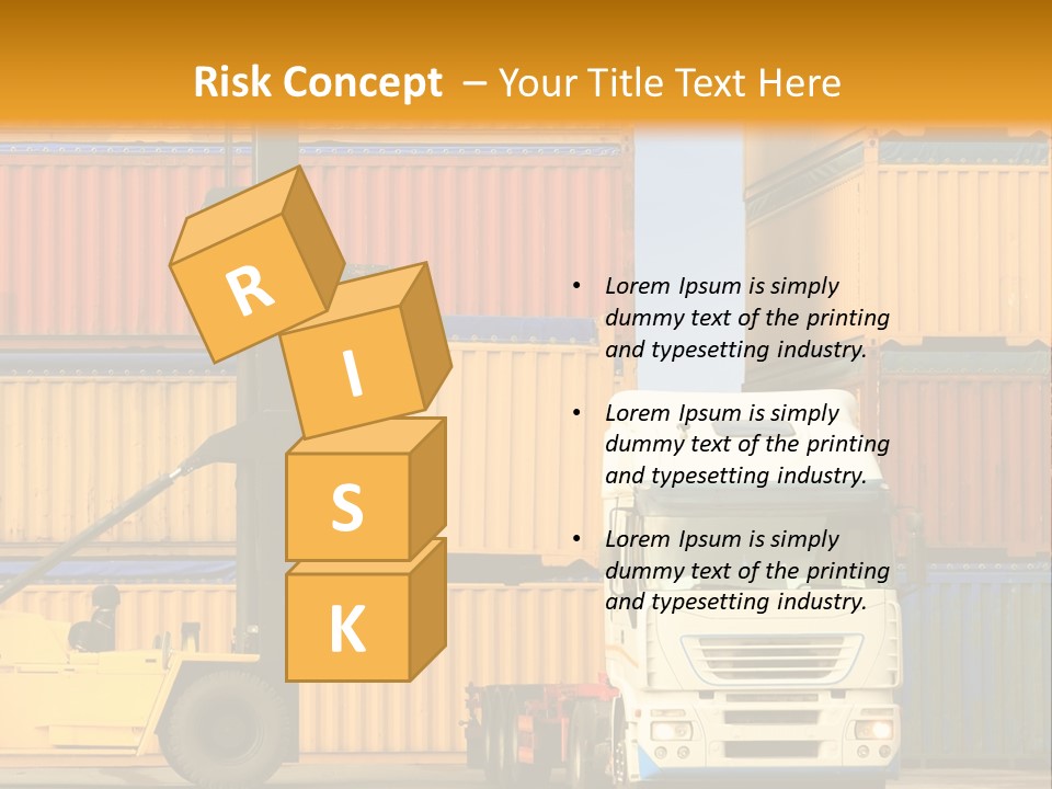 Blue Load Commercial PowerPoint Template