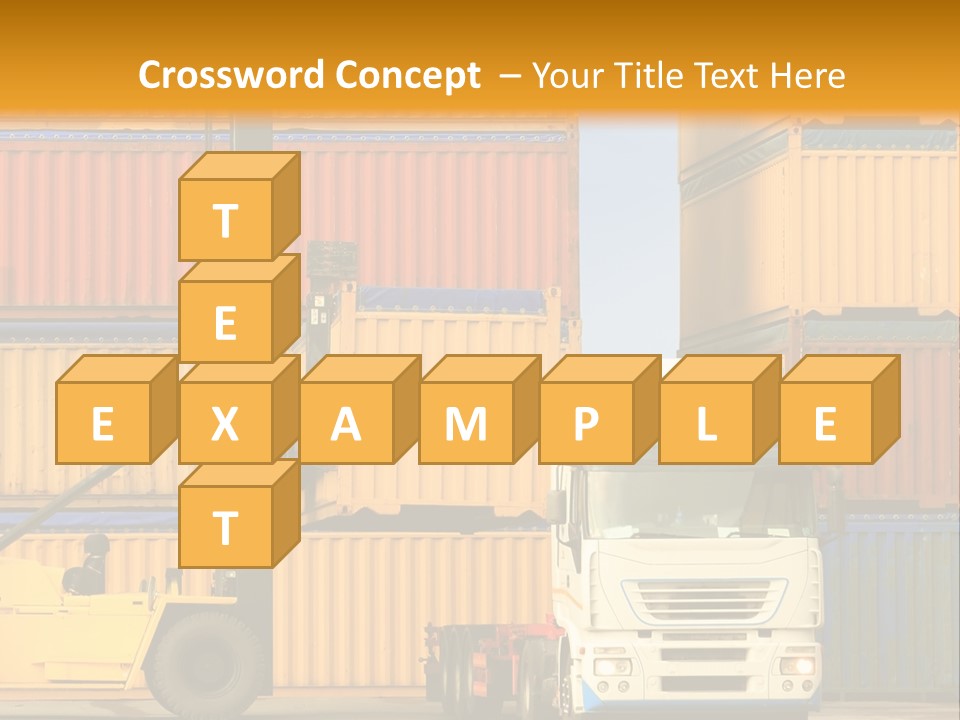 Blue Load Commercial PowerPoint Template