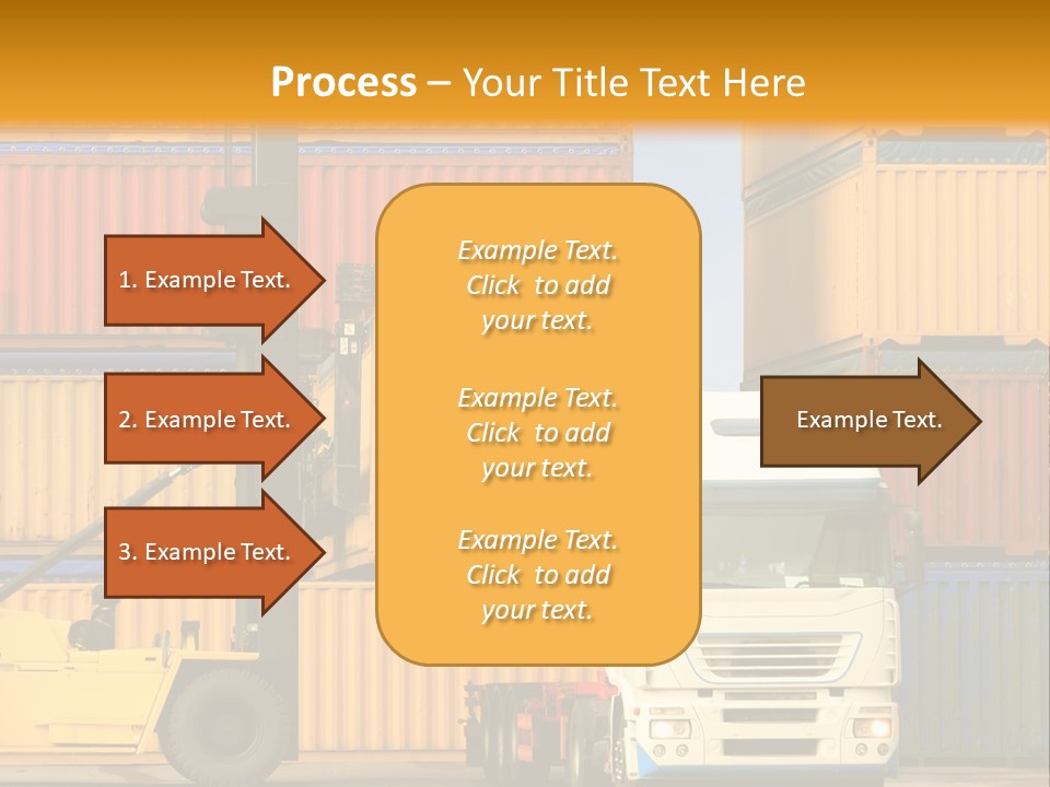 Blue Load Commercial PowerPoint Template