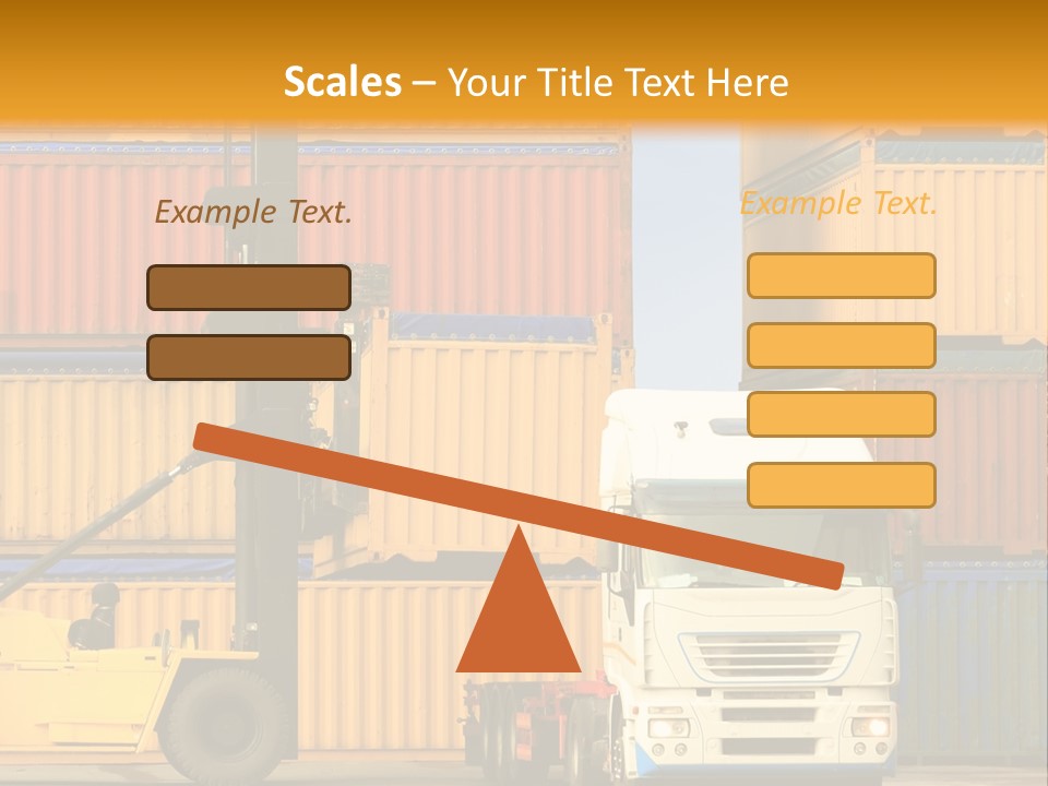 Blue Load Commercial PowerPoint Template
