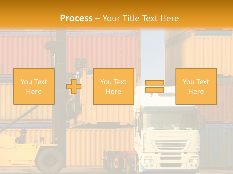 Blue Load Commercial PowerPoint Template